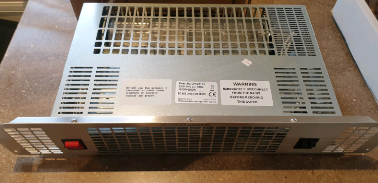 Plinth Heater 2kw Stainless Steel fronted