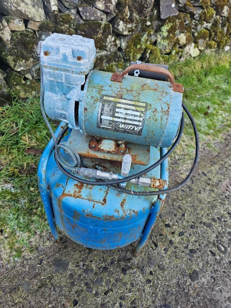 Compressor with 240v electric motor