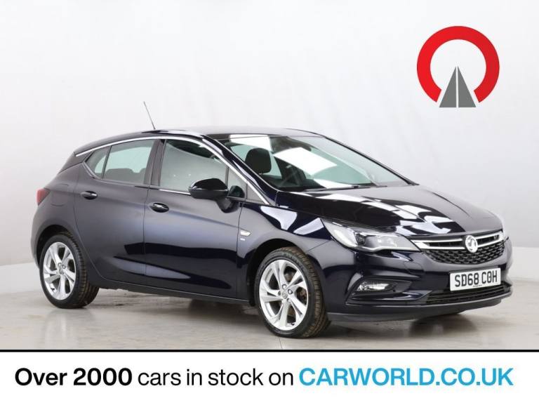 2018 Vauxhall Astra 1.6i Turbo SRi Hatchback 5dr Petrol Manual Euro 6 (s/s) (200 ps) Hatchback Pe...