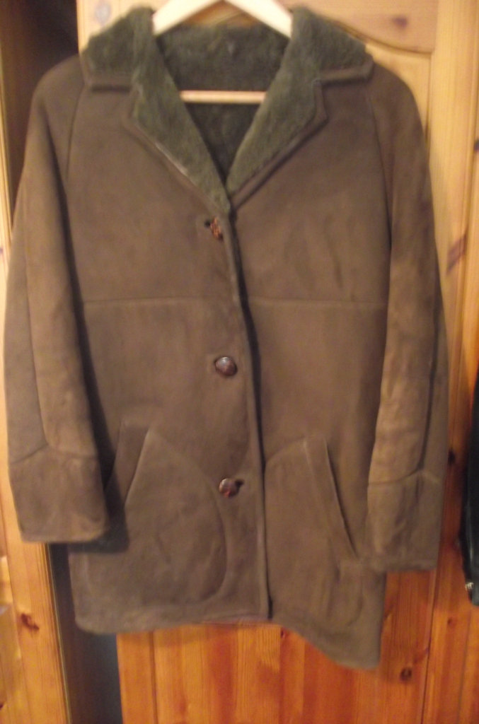 Ladies sheepskin coat