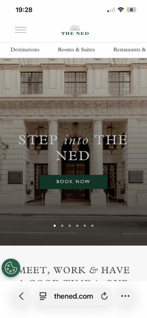 The Ned London - One Night Stay (10AUG2026)