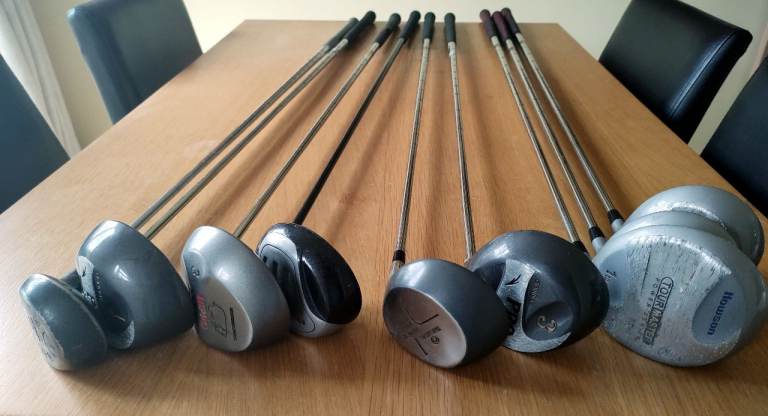 9 x Golf Club Woods / Drivers | Dunlop, Donnay, Howson, Hippo