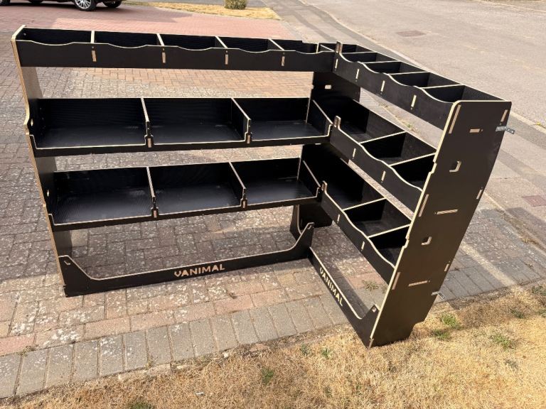 Vanimal L-Shaped Corner Racking – Ford Transit Custom SWB (2012-2023)