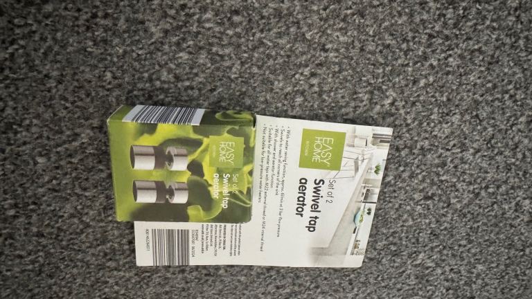 EASY HOME Swivel Tap Aerator Set of 2 – New