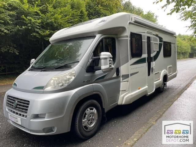 2014 BESSACARR E572 LOW PROFILE 4 BERTH 2 BELTS MOTORHOME FOR SALE