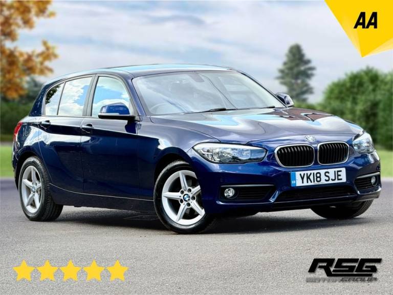 2018 BMW 1 Series 118d SE 5dr [Nav/Servotronic] Step Auto HATCHBACK DIESEL Automatic