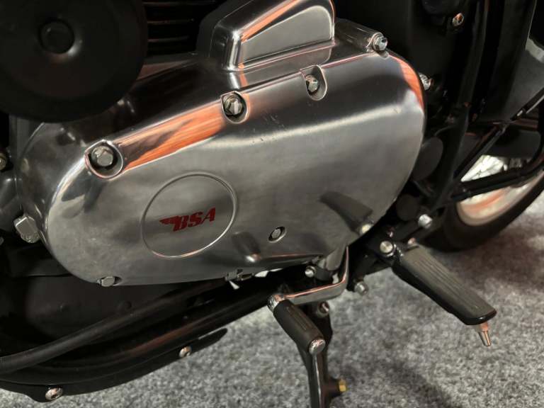 BSA Gold Star 650cc Classic Motorcycle Silver Sheen Legacy