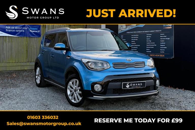 KIA SOUL 1.6 CRDi 2 Blue Auto Diesel 2018