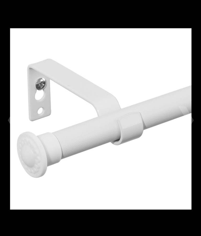 image for 10 x curtain rods adjustable length