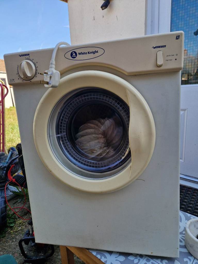 White knight 3kg vented tumble dryer 