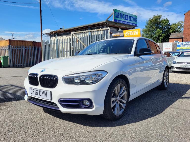 2016 BMW 1 Series 118d Sport 5dr TOP SPEC HATCHBACK Diesel Manual