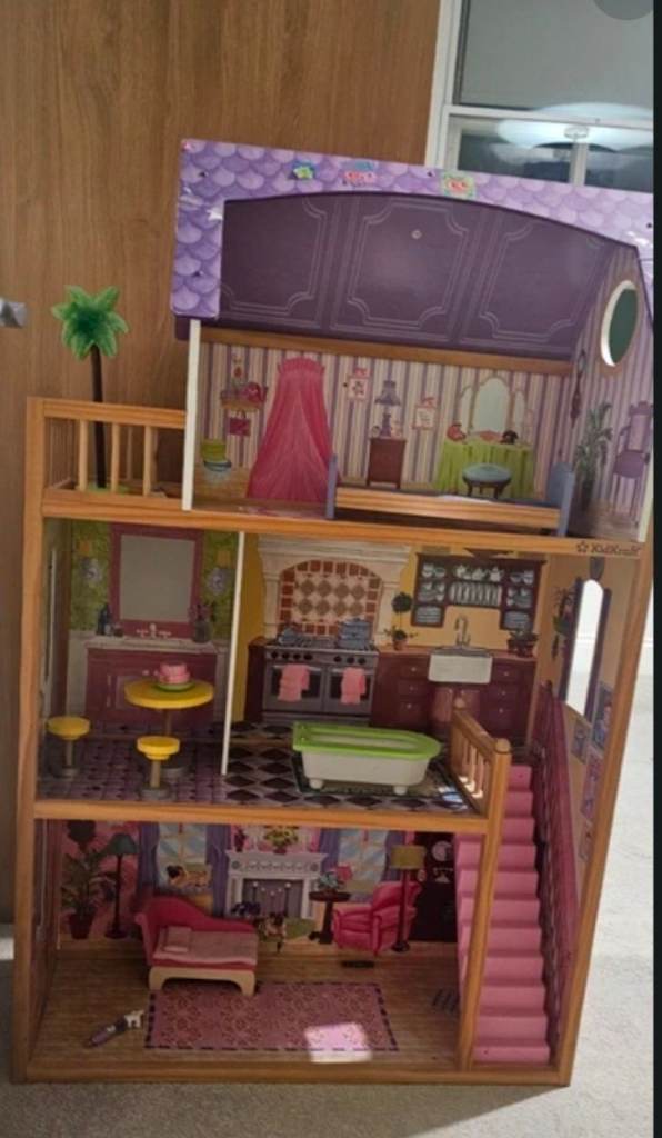 Wooden dollhouse for sale