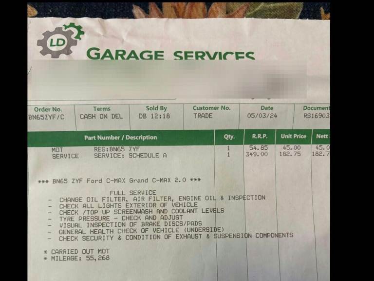 2015 Ford Grand C-Max 2.0 TDCi Titanium MPV 5dr Diesel Powershift Euro 6 (s/s) (150 ps) MPV Diese...