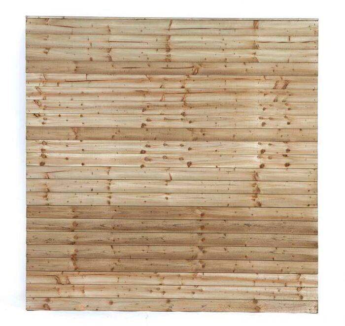 Treated Overlap Fence Panels