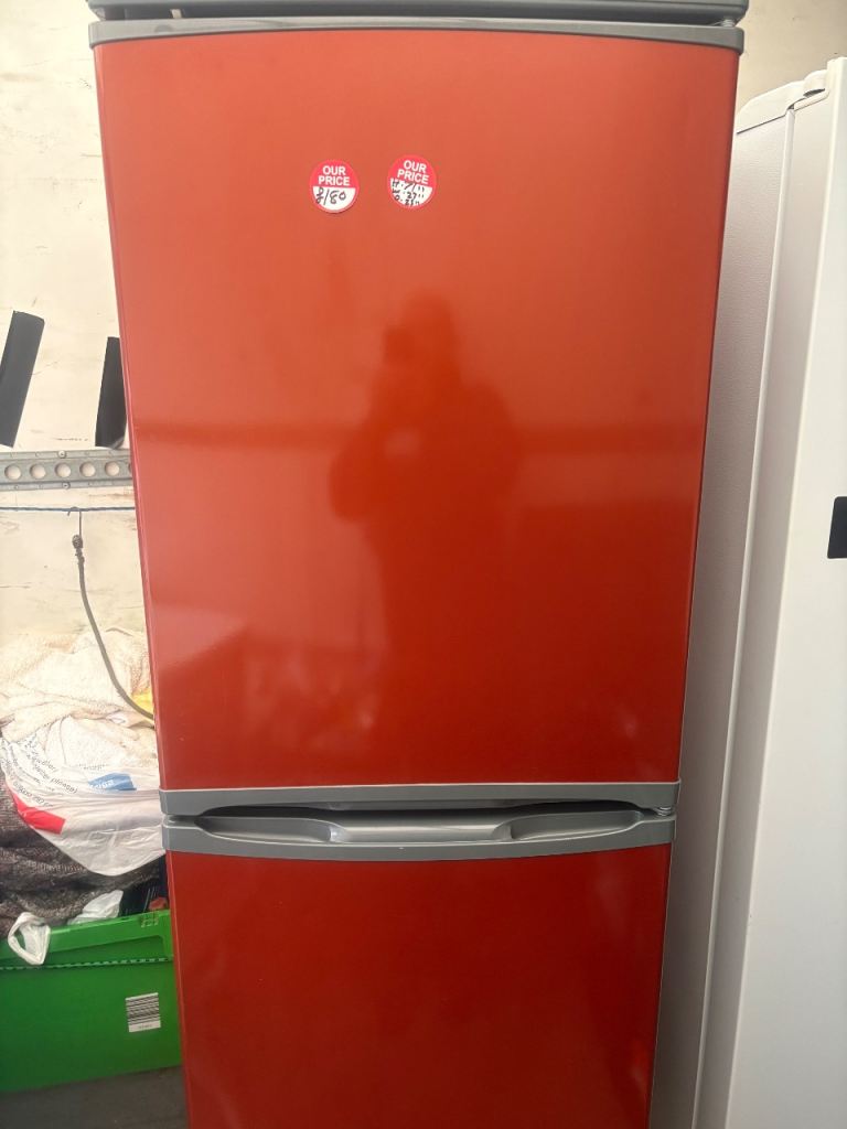 HOTPOINT UNIQUE STYLE FRIDGE FREEZER IN PERFECT CONDITION £180 DELIVERED 🔥DENTON APPLIANCES 🔥
