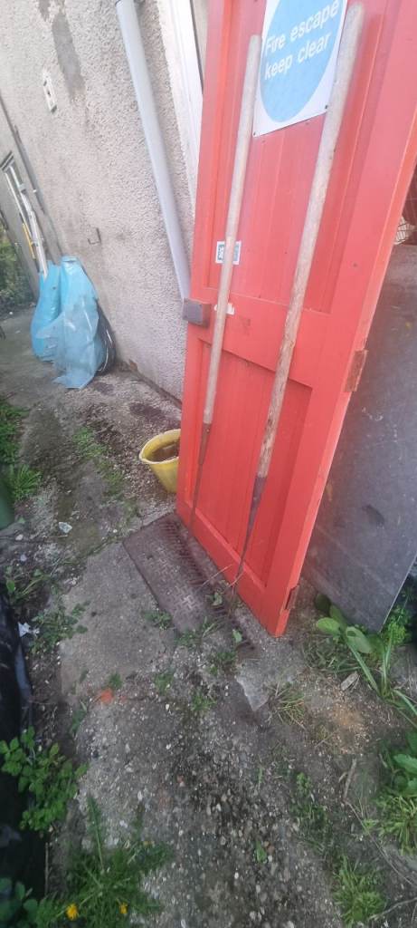2 tarmac rakes 