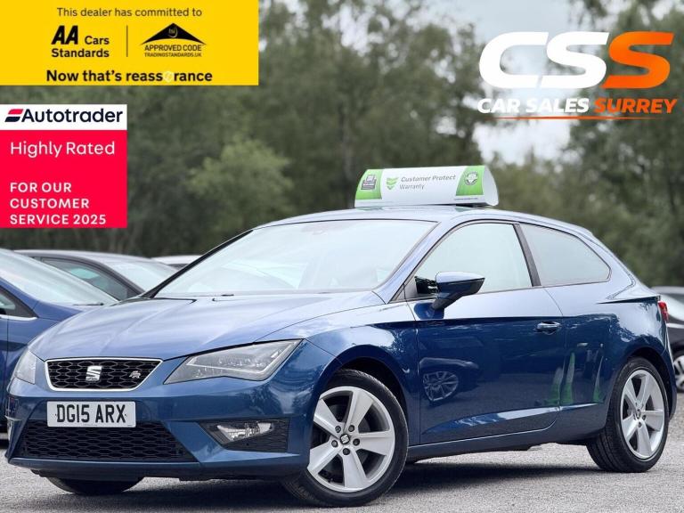 SEAT LEON 2.0 TDI CR FR Sport Coupe Euro 5 (s/s) 3dr 2015