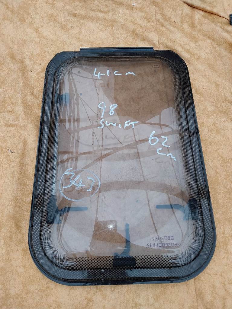 98 swift caravan rear side window 