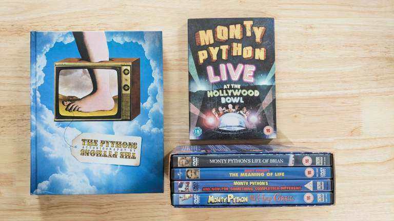 Monthy Python bundle - book & 5 DVDs
