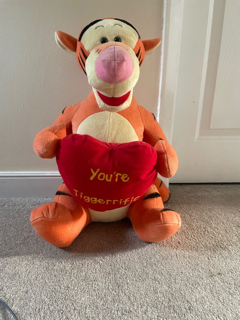 Plush Tigger, your Tiggerrific toy