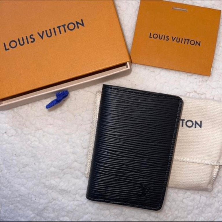 Louis Vuitton card holder wallet purse pocket organiser bag leather boxed
