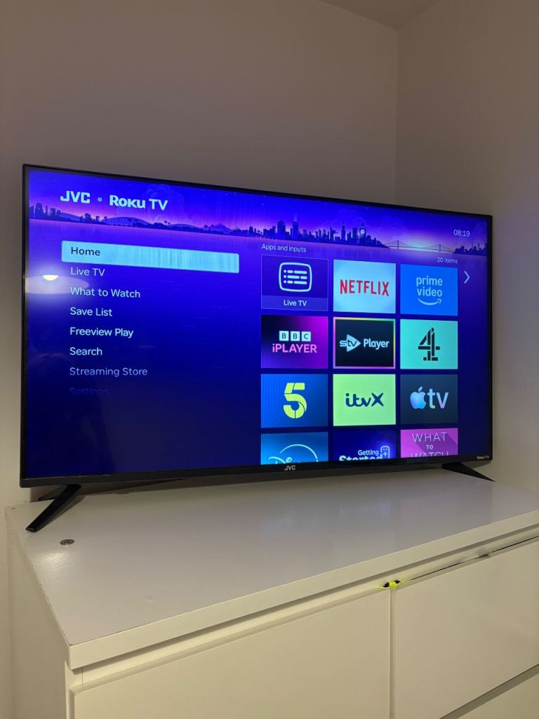 40inch JVC tv with stand