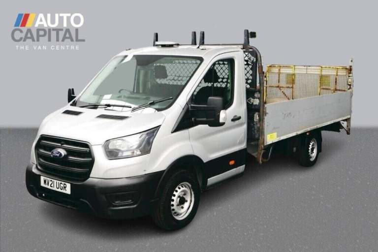 2021 Ford Transit 2.0 350 EcoBlue Leader RWD 130 BHP L4 Dropside Lorry Euro 6 ULEZ Compliant Drop...