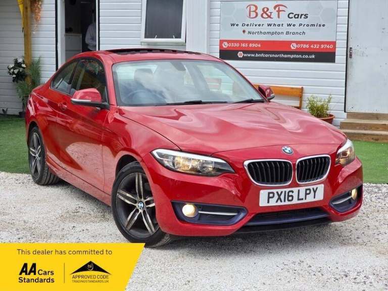 BMW 2 Series 2.0 220d Sport Euro 6 (s/s) 2dr Diesel Manual