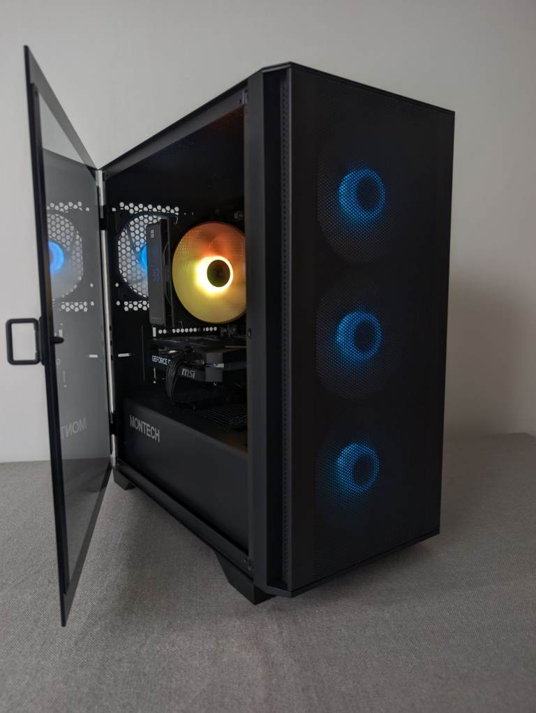 AMD Ryzen AM5 | RTX 4060 | 32GB DDR5 | 1TB NVMe | MSI | GameMax | Gaming PC