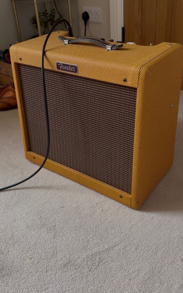 Fender tweed blues jr amp as new