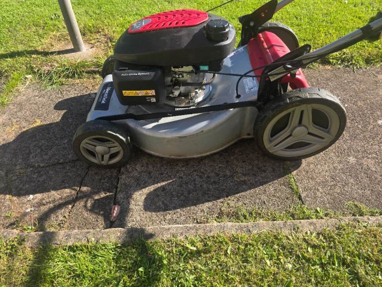 Petrol mountfield lawn mower 