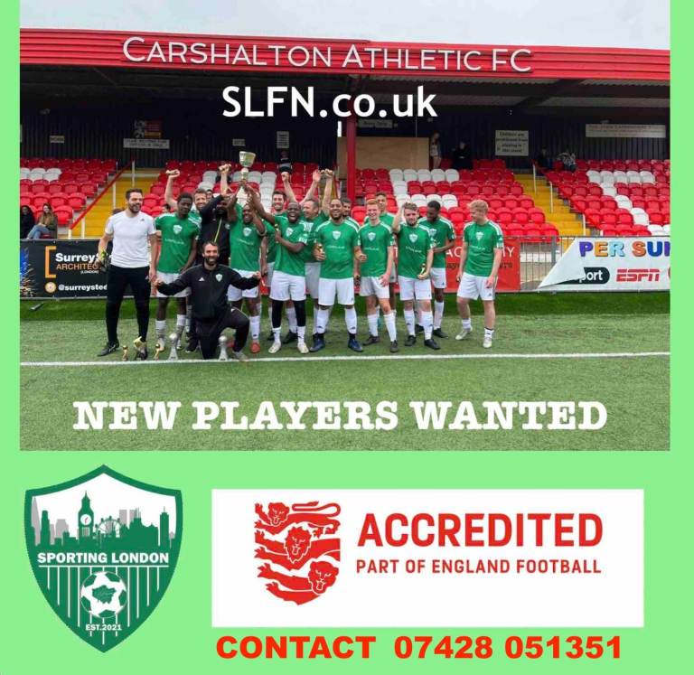 PLAY FOOTBALL IN SOUTH LONDON, FIND FOOTBALL TEAM NEAR ME, 11 ASIDE 