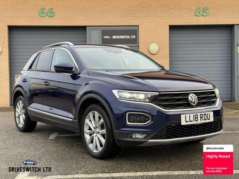 2018 Volkswagen T-Roc 1.5 TSI EVO SEL SUV 5dr Petrol DSG Euro 6 (s/s) (150 ps) SUV Petrol Automatic