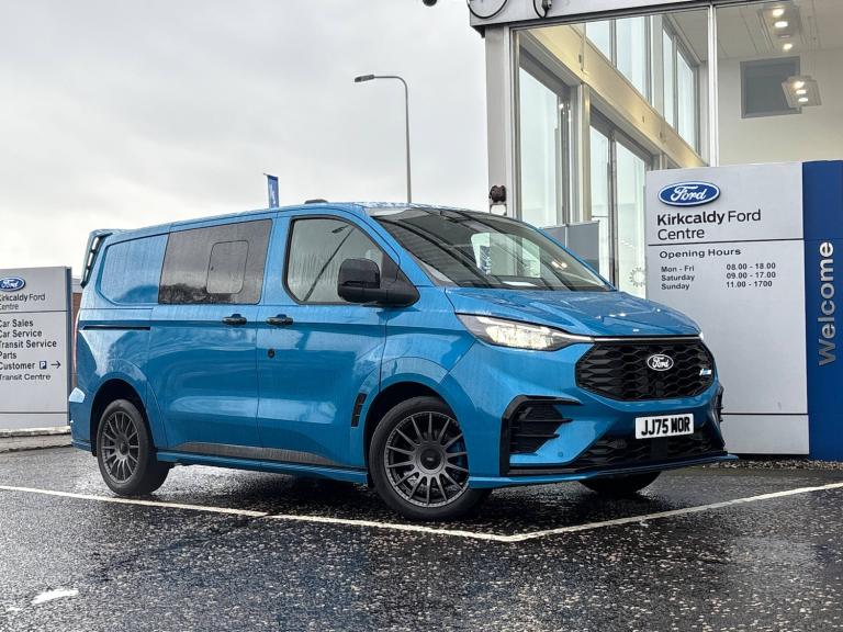 2025 Ford Transit Custom 2.0 EcoBlue 170ps H1 Double Cab Van MS-RT Auto PANEL VAN DIESEL Automatic