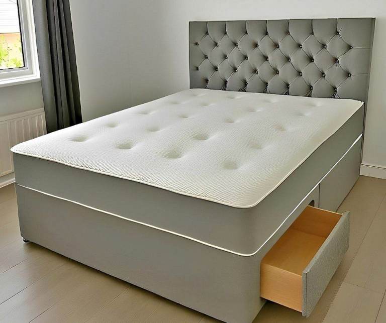 🚚 Same Day Home Delivery! Brand New King size Divan Bed with Mattress