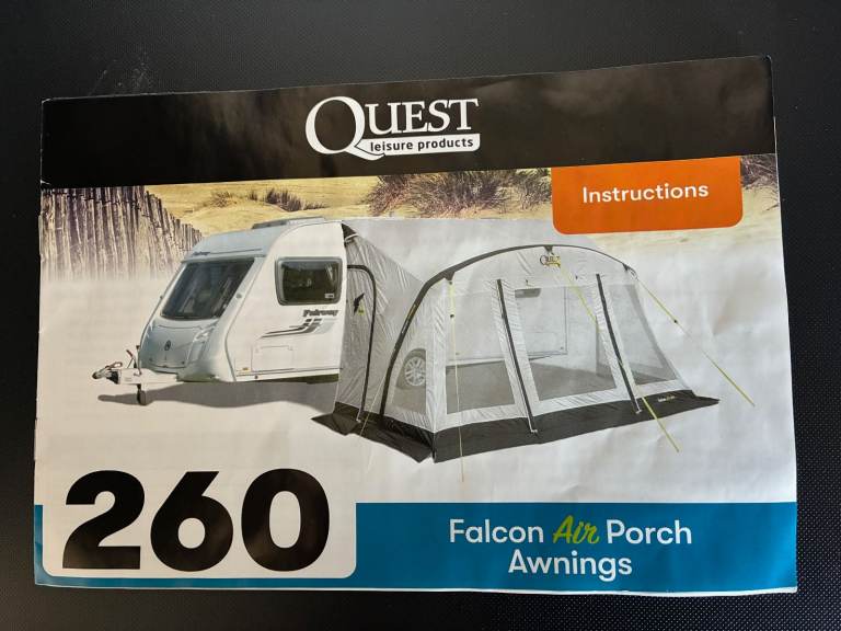 Quest Falcon 260 Air Porch Awning.