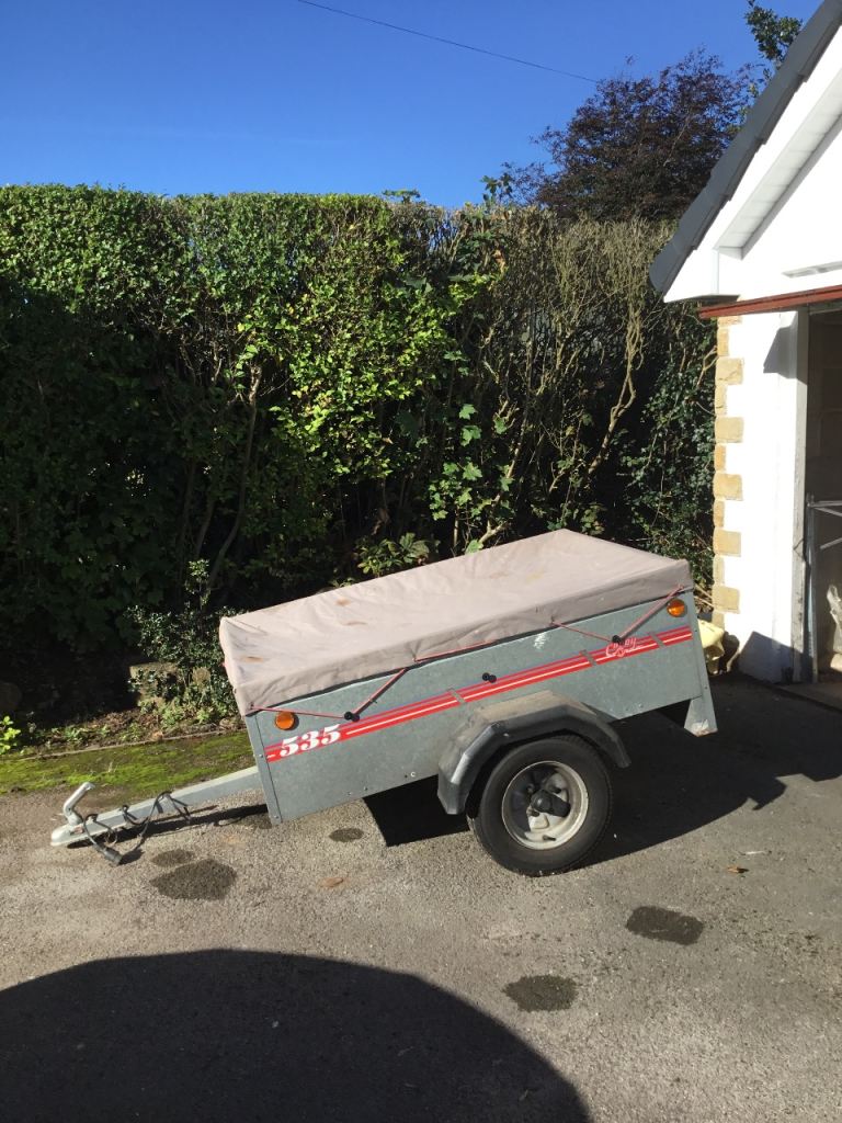 Price drop! Caddy 535 Trailer complete with cover for sale.