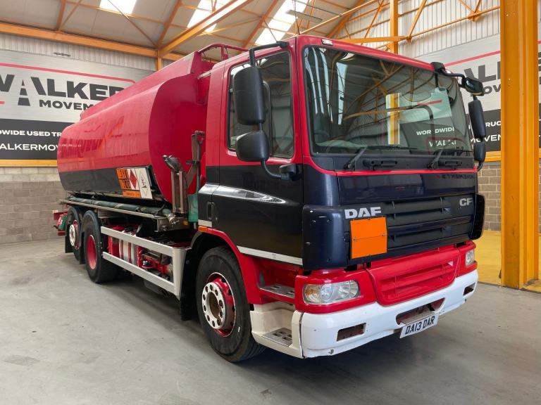DAF CF75 310, EURO 5, 6X2, 20,000 LTR ALUMINIUM FUEL TANKER - 2013 - DA13 DAR