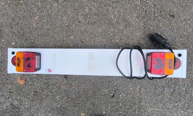 Halfords Trailer Car Lighting Board used once
