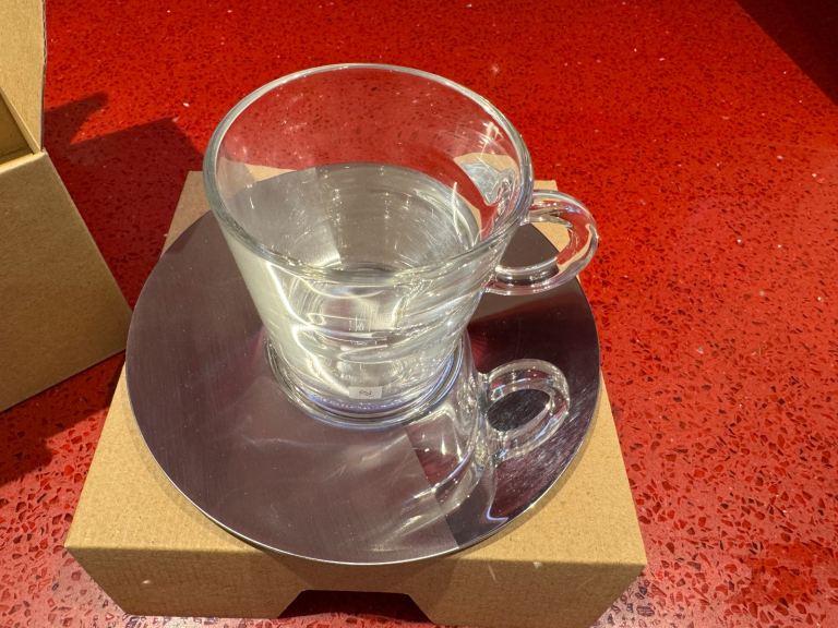 Brand New Nespresso Lungo Cup & Saucer