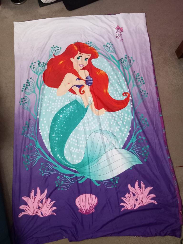 Girls single bedding set - 2 duvet covers and 2 pillow cases