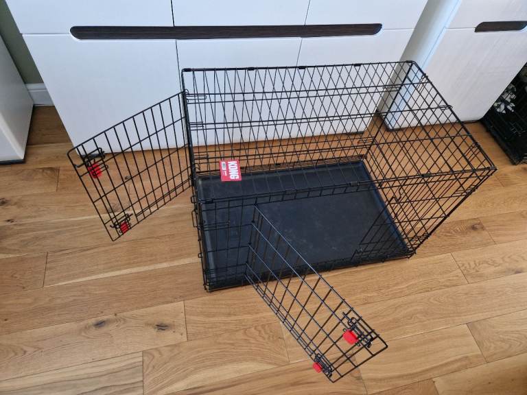 Dog cage 3 months old medium size 