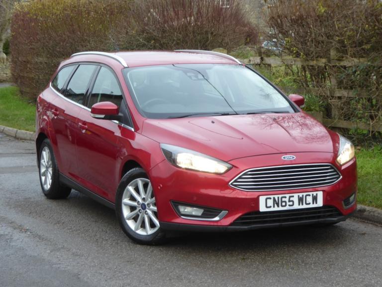 2015 Ford Focus 1.5 TDCi 120 Titanium 5dr EURO 6 ULEZ £20 Road TAX ESTATE Diesel Manual