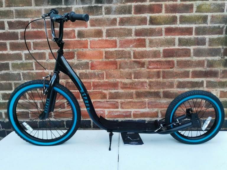 Osprey BMX Stunt Scooter | Adults Teens Kick Scooter with Big Wheels