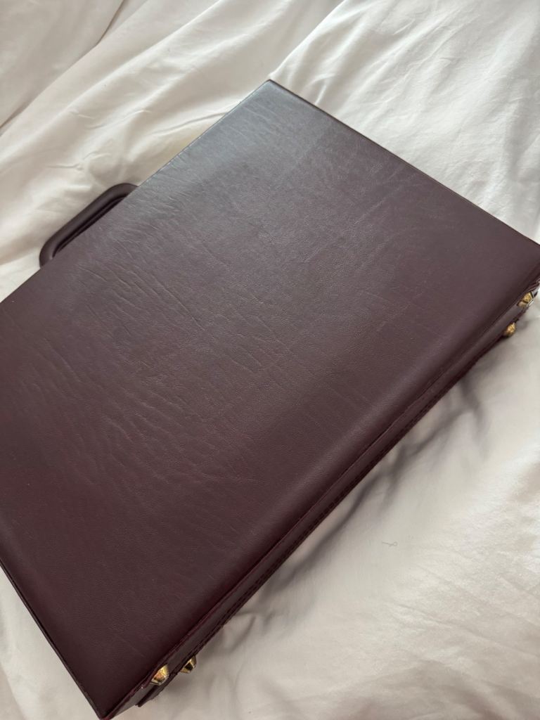 image for Leather look briefcase