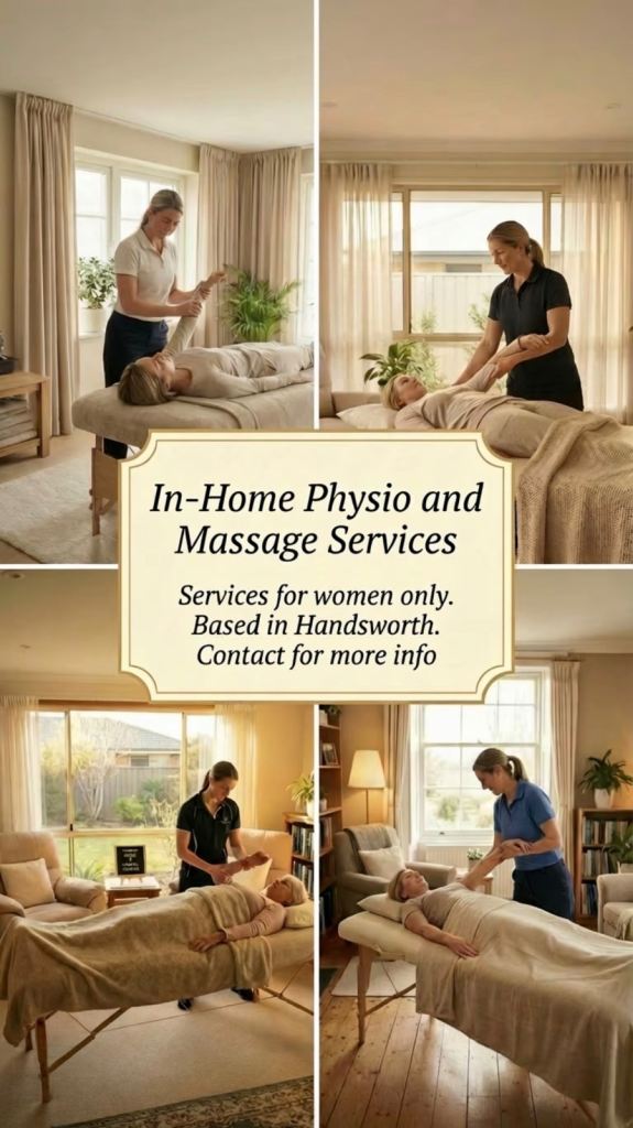 Mobile Physiotherapy & Massage (Women Only) – Holistic Pain Relief & Wellness
