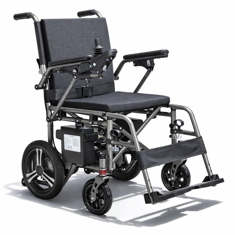 MobilityPlus Featherlite Folding Electric Wheelchair