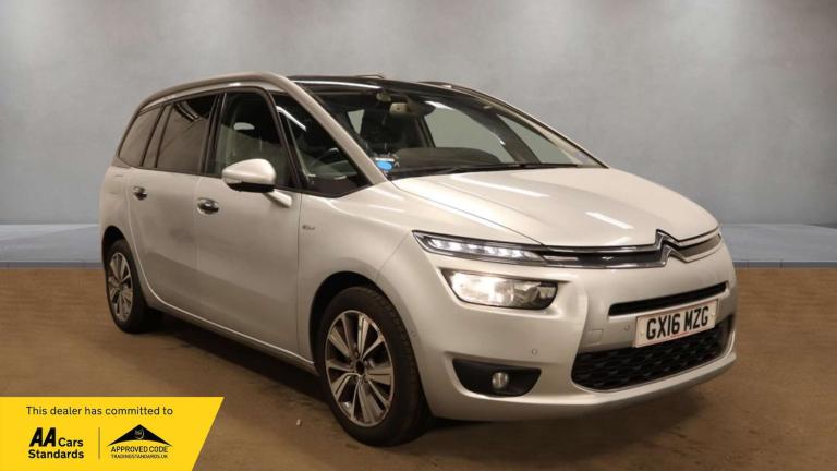 2016 Citroen C4 Picasso 1.6 C4 Grand Picasso Exclusive+ Blue HDi Auto 5dr MPV Diesel Automatic