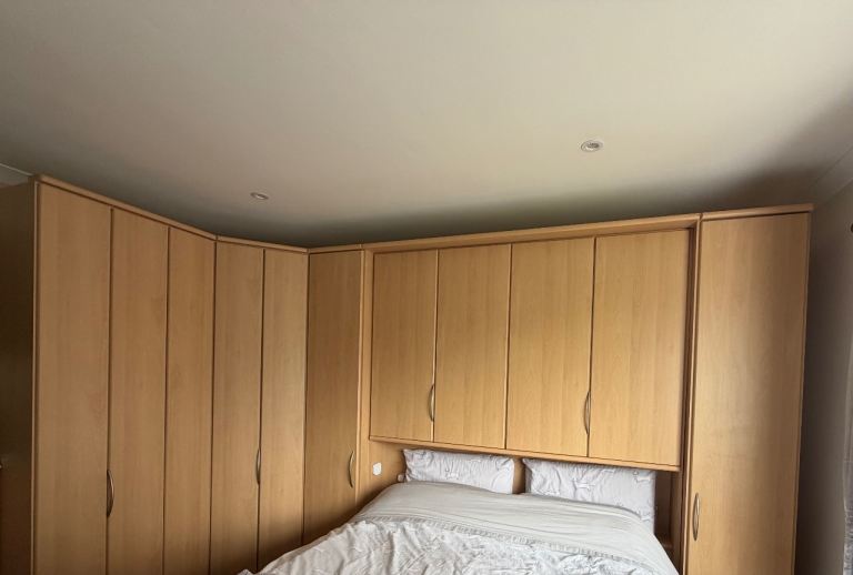 Nolte fitted wardrobes - beech colour