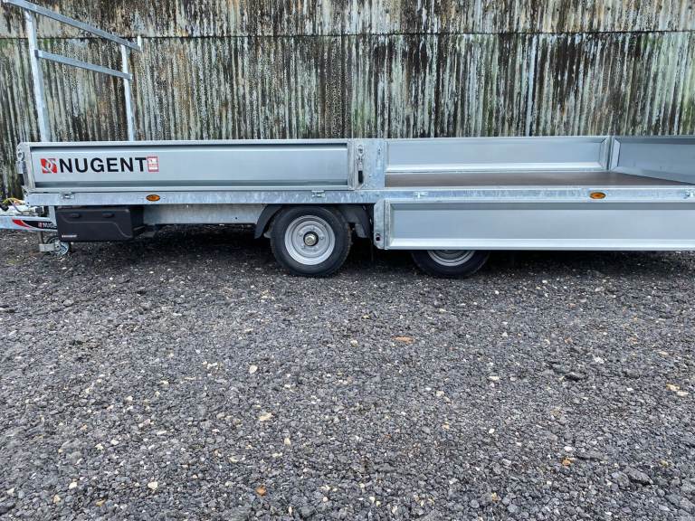 Nugent F4920H 16' x 6' 7" Flatbed Trailer